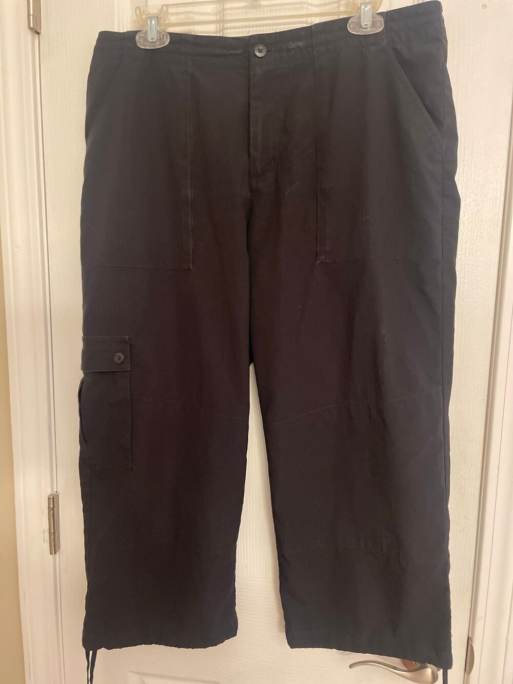 Patagonia Worn Wear All Out Capris, Black All weather fabric, capri length, A51
